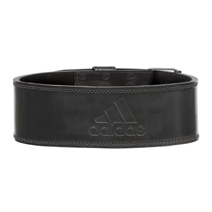 adidas Løftebelte Lær, Anthracite, XL