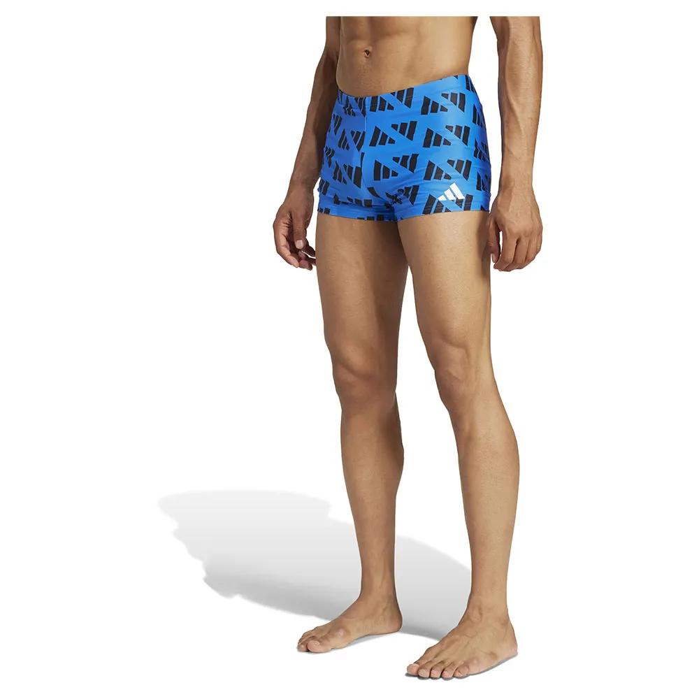 adidas Logo Graphic 2´´ Badeshorts Boxer male, Bright royal / black