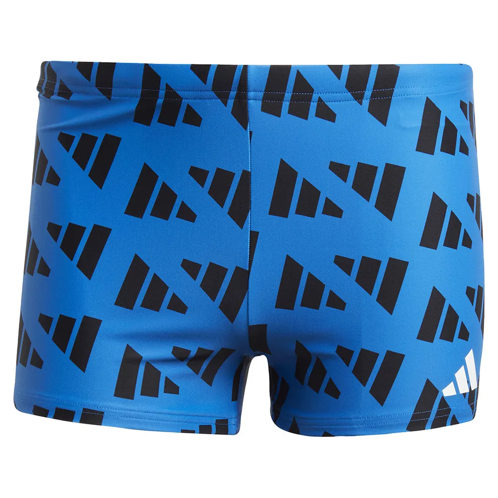 adidas Logo Graphic 2´´ Badeshorts Boxer male, Bright royal / black