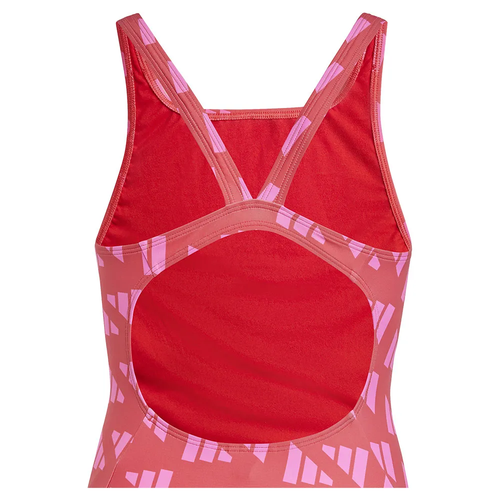 adidas Logo Graphic V Back Badetøy female adidas Logo Graphic V Back Badetøy female