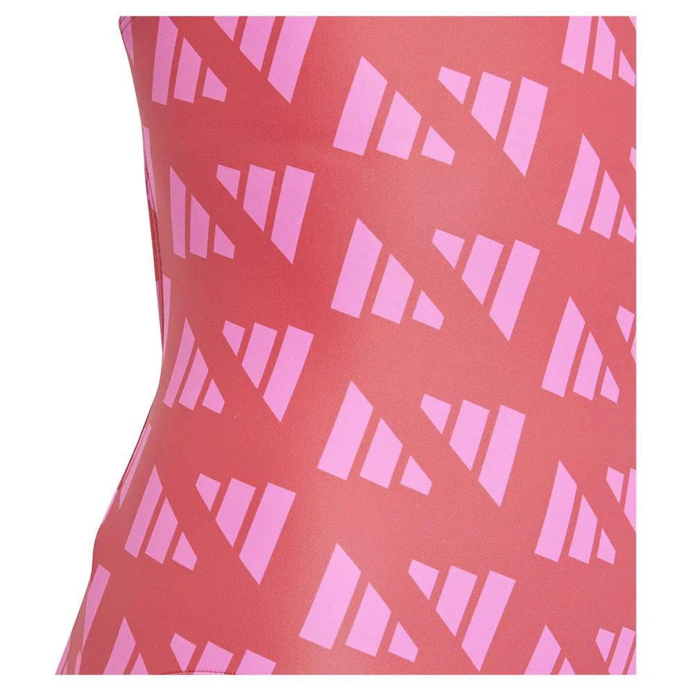 adidas Logo Graphic V Back Badetøy female adidas Logo Graphic V Back Badetøy female