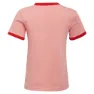 adidas Logo Kortskjorte Sett, Glory pink / vivid red / vivid red s21 / white, 5-6Y