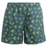 adidas Logo Print Clx Badebukse, Arcngt / luclim, 7-8Y