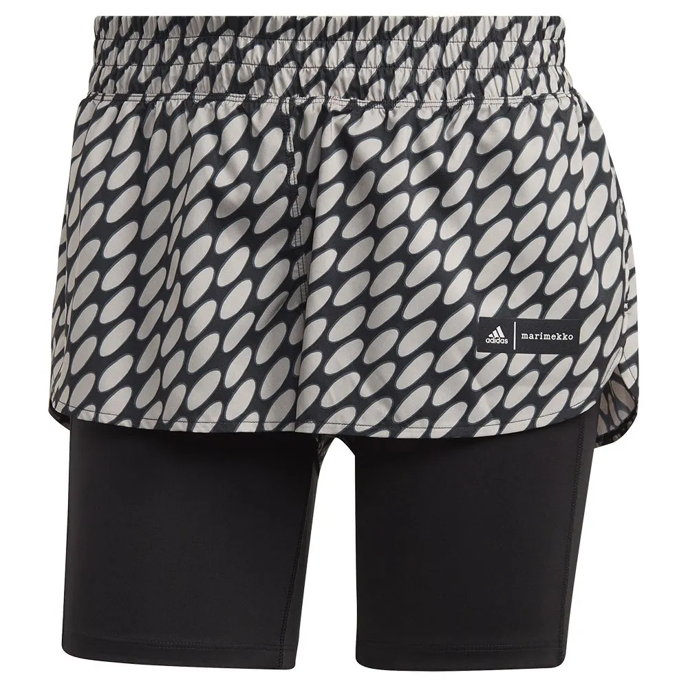 adidas Marimekko 2-i-1 Shorts female adidas Marimekko 2-i-1 Shorts female