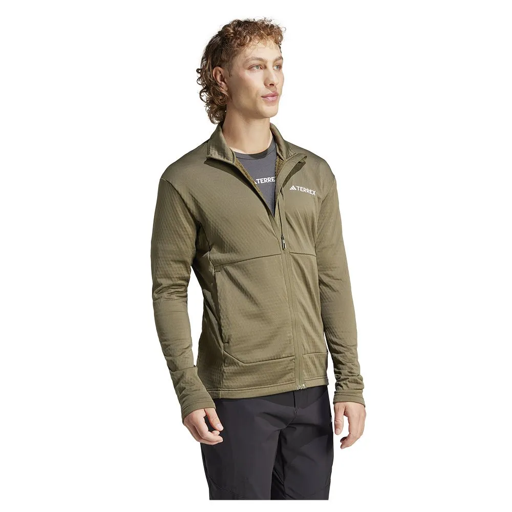 adidas Mt Lt Fleecejakke Med Full Glidelås