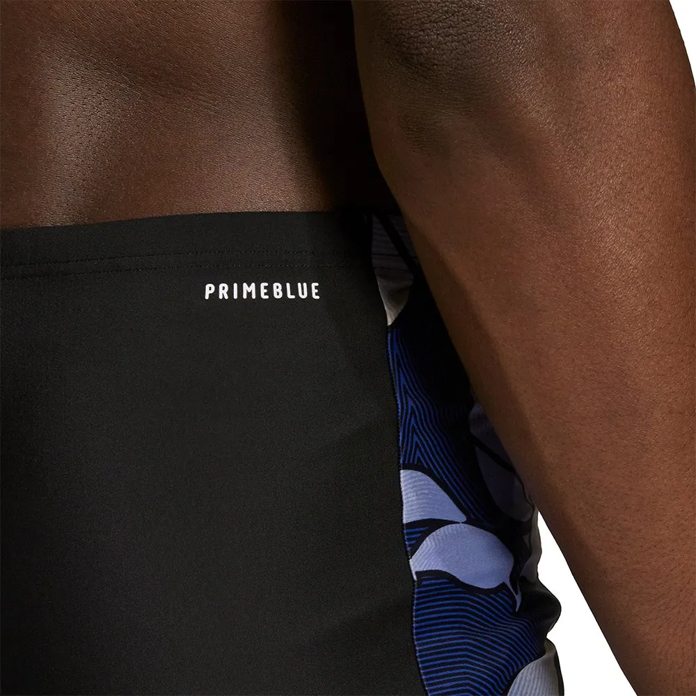 adidas Nature Badeshorts Boxer male, Black / victory blue adidas Nature Badeshorts Boxer male, Black / victory blue