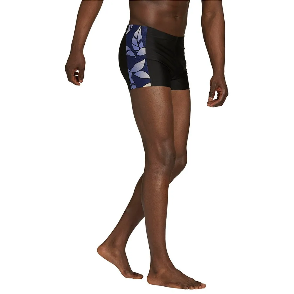 adidas Nature Badeshorts Boxer male, Black / victory blue adidas Nature Badeshorts Boxer male, Black / victory blue