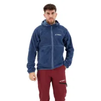adidas Organiser Techrock Reversible High-pile-fleece Fleecejakke Med Full Glidelås