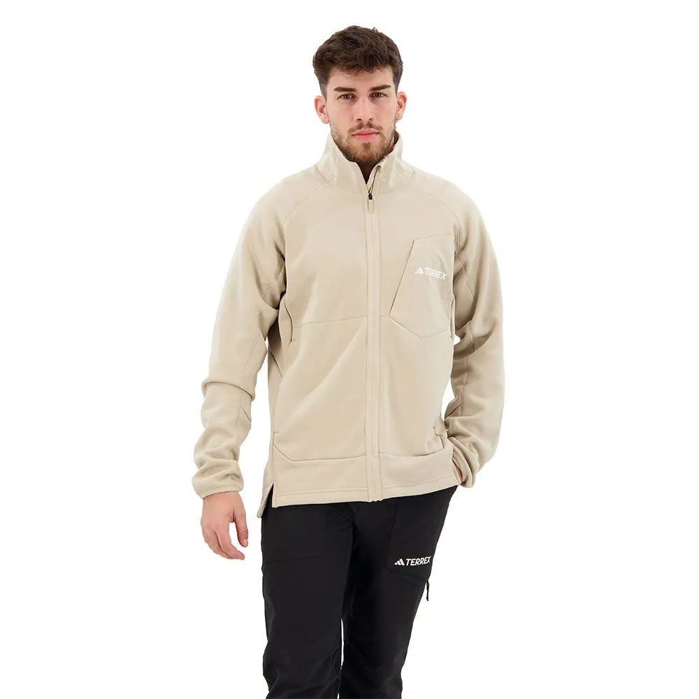 adidas Organiser Xperior Medium Fleece Fleecejakke Med Full Glidelås