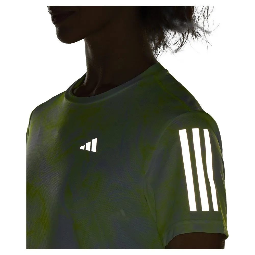 adidas Otr Aop Kortarmet T-skjorte female, White / luclem adidas Otr Aop Kortarmet T-skjorte female, White / luclem