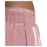 adidas Own The Run 3 Stripes 2in1 Shorts female, Preloved crimson