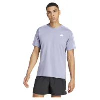 adidas Own The Run 3 Stripes Kortarmet T-skjorte male