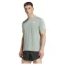 adidas Own The Run 3 Stripes Kortarmet T-skjorte male