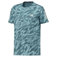 adidas Own The Run Allover Print Kortarmet T-skjorte male adidas Own The Run Allover Print Kortarmet T-skjorte male