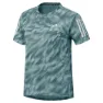 adidas Own The Run Allover Print Kortarmet T-skjorte male