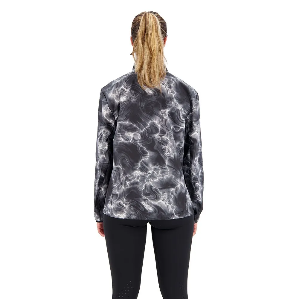 adidas Own The Run Allover Print Windbreaker Jakke female