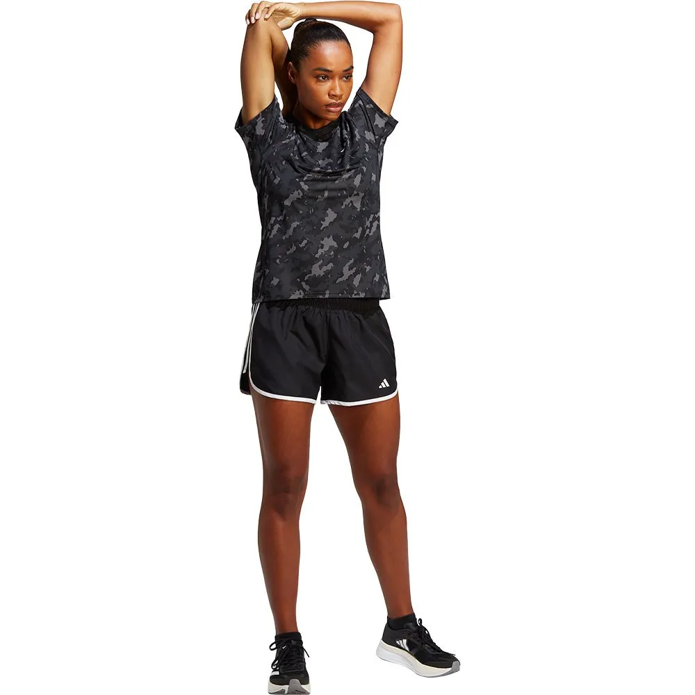 adidas Own The Run Aop Kortarmet T-skjorte female adidas Own The Run Aop Kortarmet T-skjorte female
