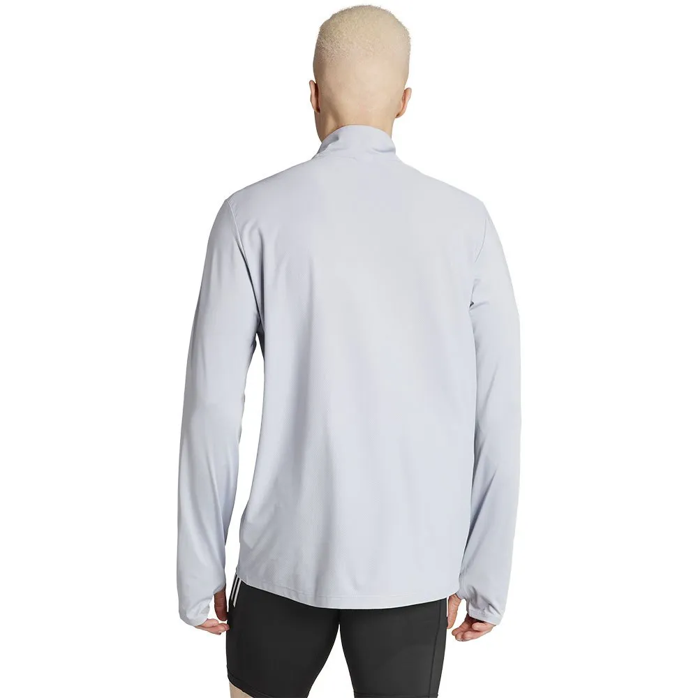 adidas Own The Run Base Halv Glidelås Genser male adidas Own The Run Base Halv Glidelås Genser male