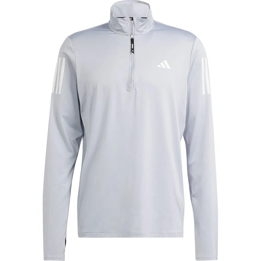 adidas Own The Run Base Halv Glidelås Genser male adidas Own The Run Base Halv Glidelås Genser male