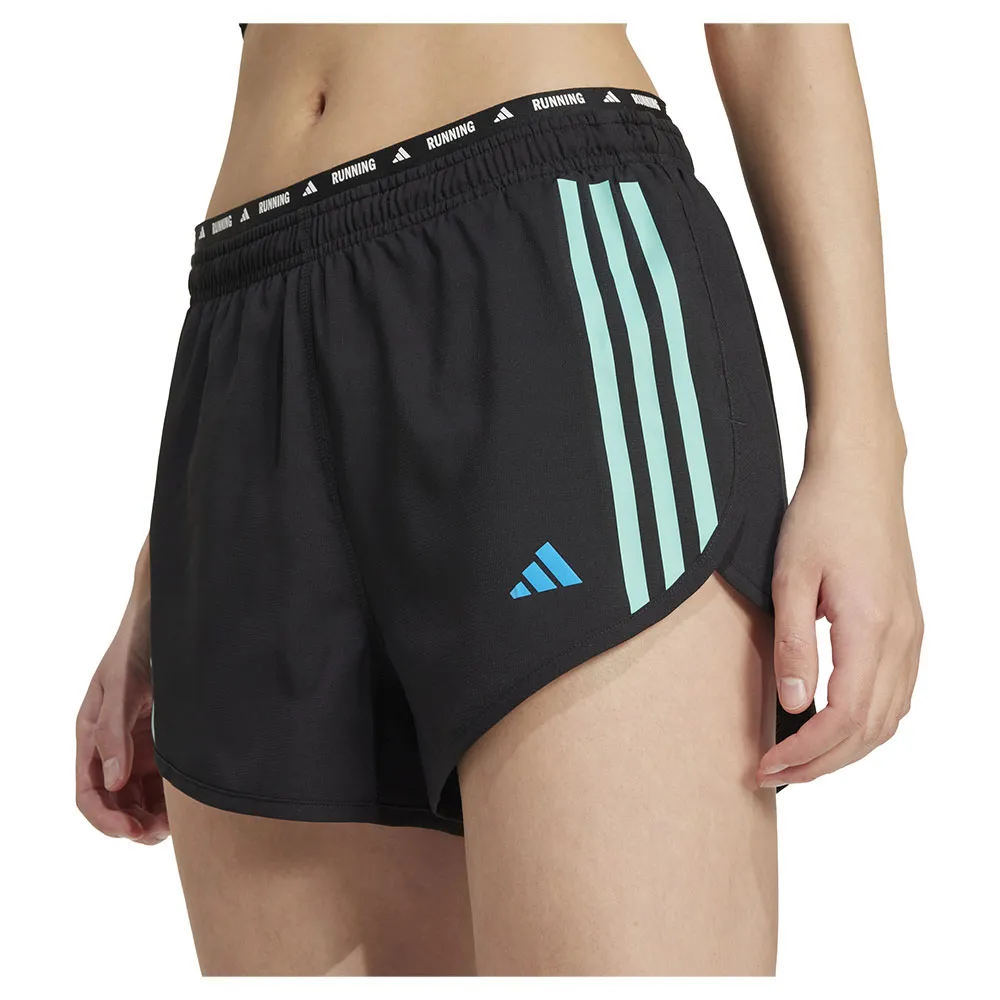 adidas Own The Run Essentials 3 Stripes 4´´ Shorts female adidas Own The Run Essentials 3 Stripes 4´´ Shorts female