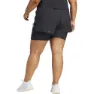 adidas Own The Run Excite 3 Stripes 2-i-1 Shorts female