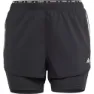 adidas Own The Run Excite 3 Stripes 2-i-1 Shorts female