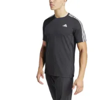 adidas Own The Run Excite 3 Stripes Kortarmet T-skjorte male adidas Own The Run Excite 3 Stripes Kortarmet T-skjorte male