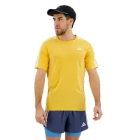adidas Own The Run Excite 3 Stripes Kortarmet T-skjorte male adidas Own The Run Excite 3 Stripes Kortarmet T-skjorte male