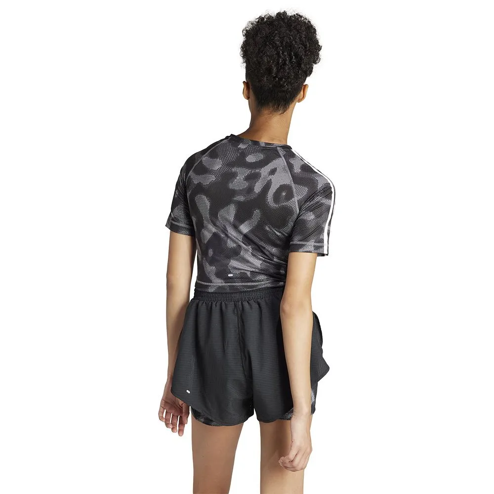 adidas Own The Run Excite Aop Kortarmet T-skjorte female