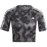 adidas Own The Run Excite Aop Kortarmet T-skjorte female