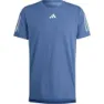 adidas Own The Run Heather Kortarmet T-skjorte male, Dark blue melange
