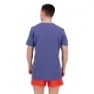 adidas Own The Run Heather Kortarmet T-skjorte male, Dark blue melange