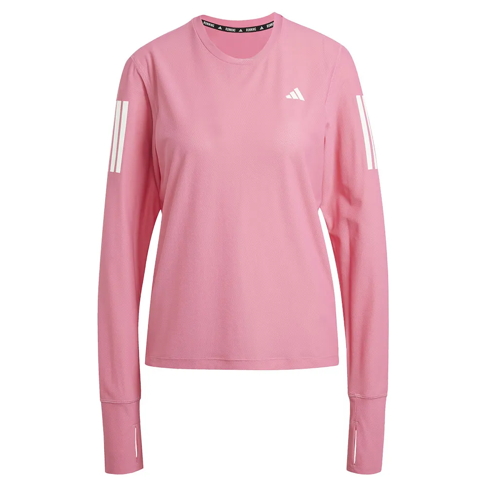 adidas Own The Run Langarmet T-skjorte male