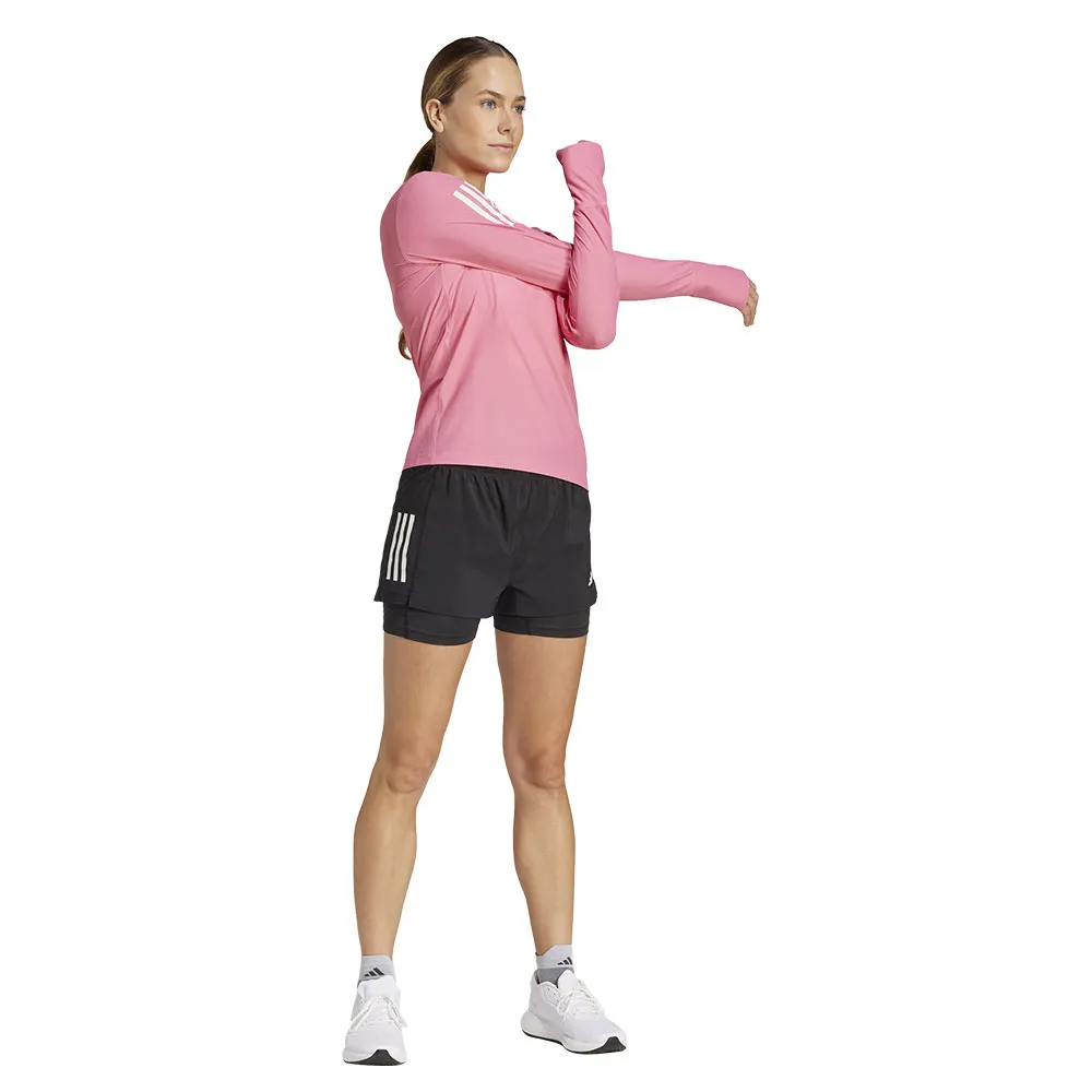 adidas Own The Run Langarmet T-skjorte male