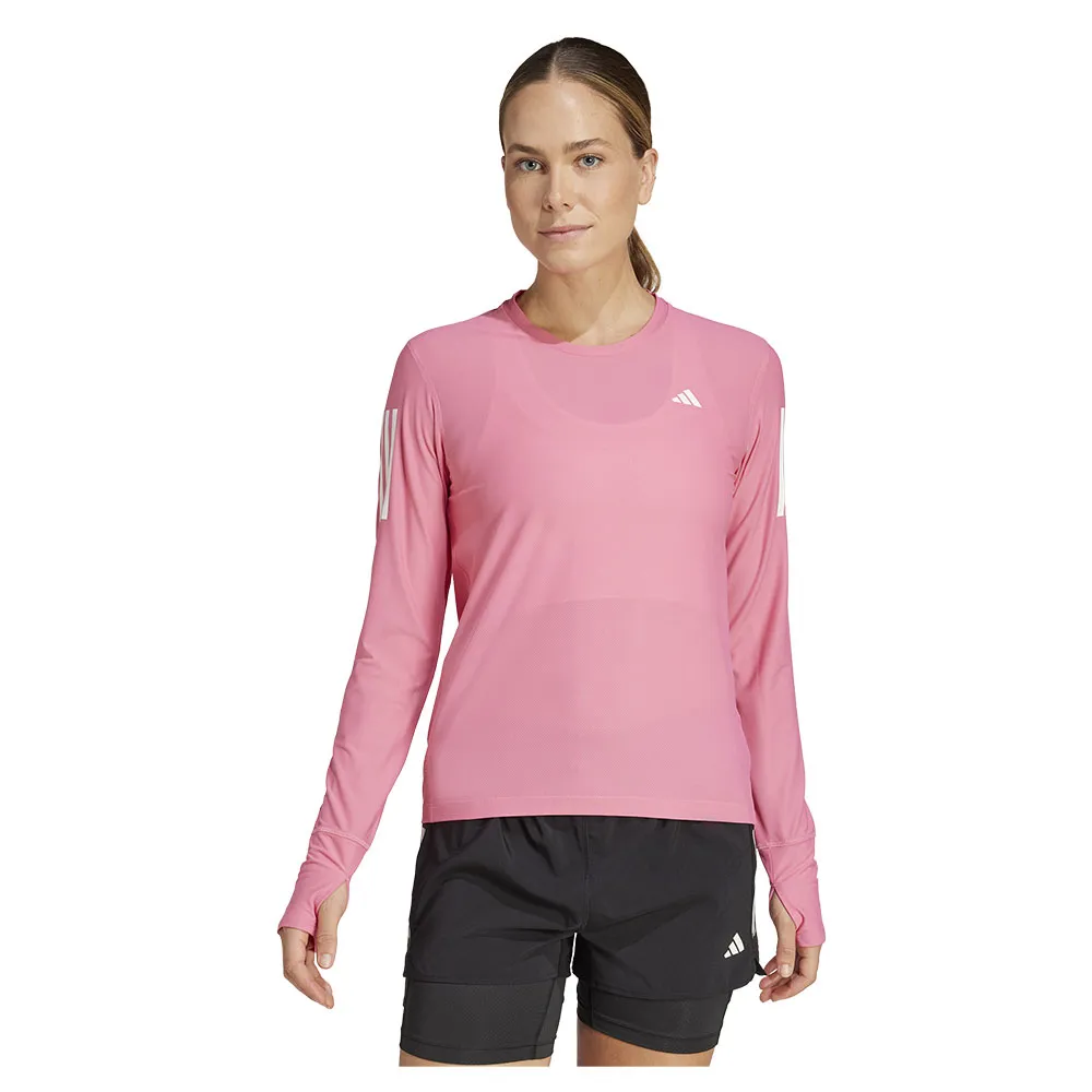 adidas Own The Run Langarmet T-skjorte male