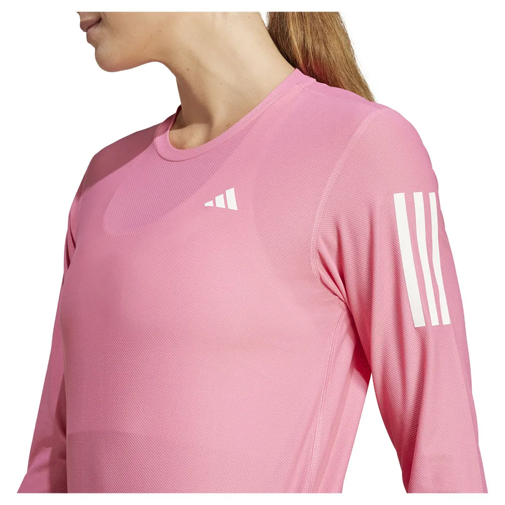 adidas Own The Run Langarmet T-skjorte male