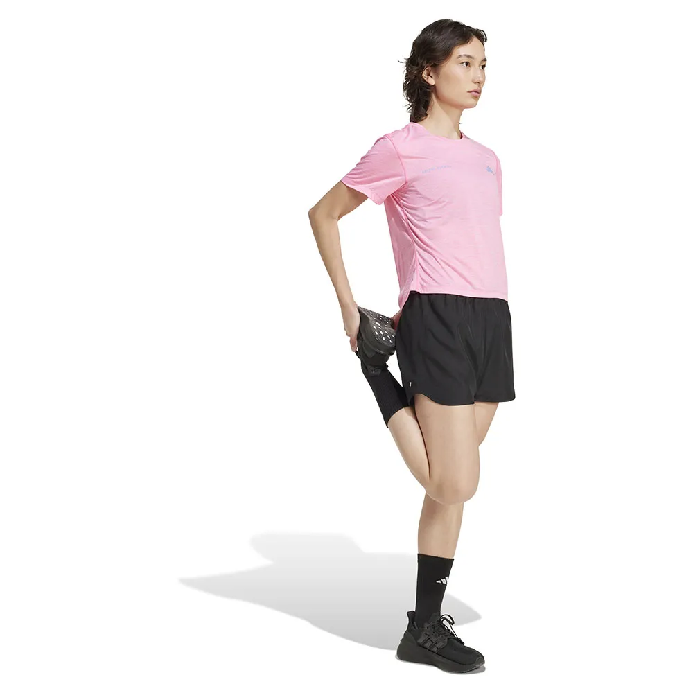adidas Own The Run Melange Kortarmet T-skjorte male