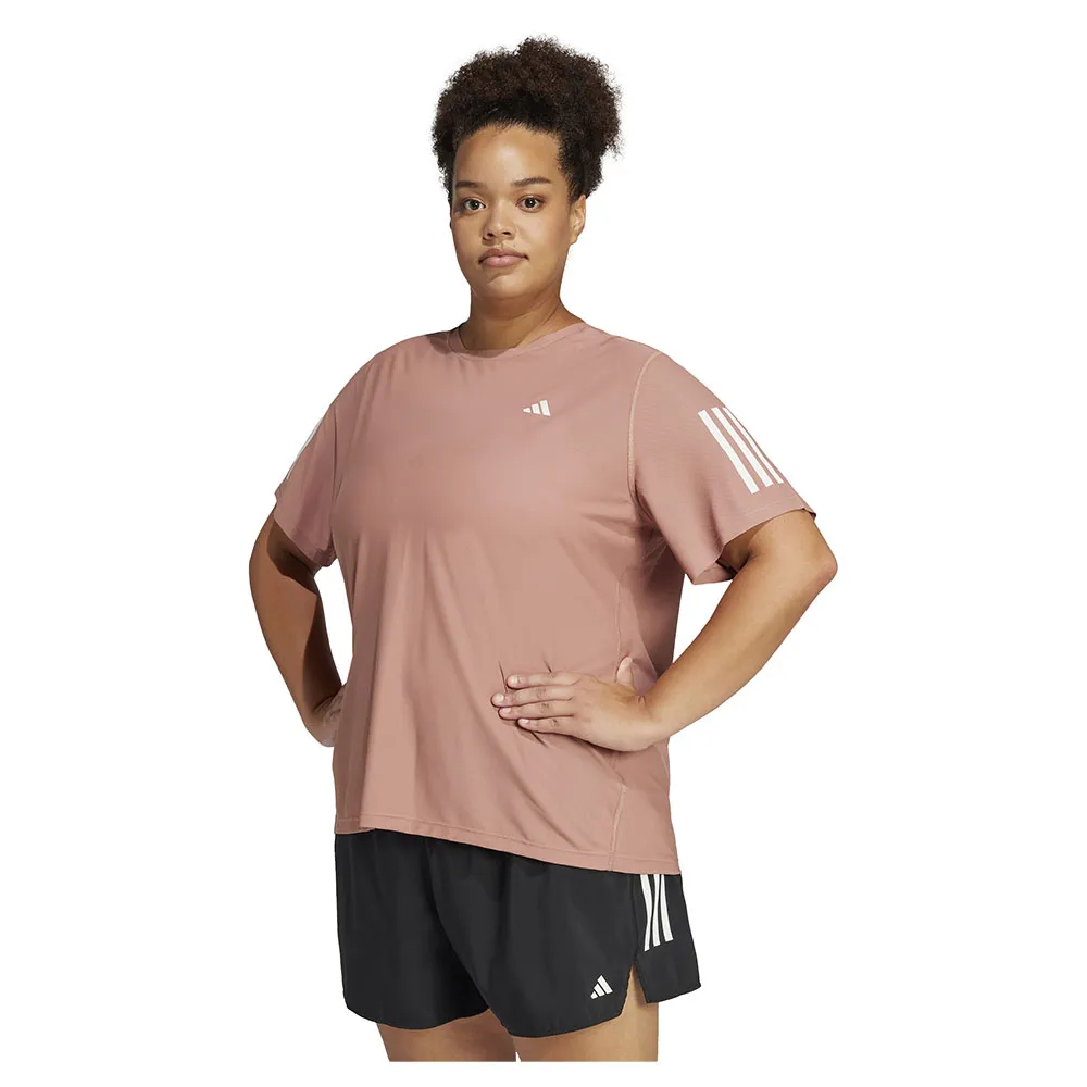 adidas Own The Run Plus Kortarmet T-skjorte female adidas Own The Run Plus Kortarmet T-skjorte female