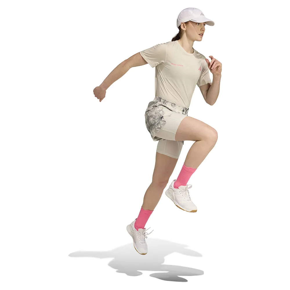 adidas Own The Run Spray Dye 2in1 Shorts female adidas Own The Run Spray Dye 2in1 Shorts female
