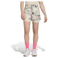 adidas Own The Run Spray Dye 2in1 Shorts male