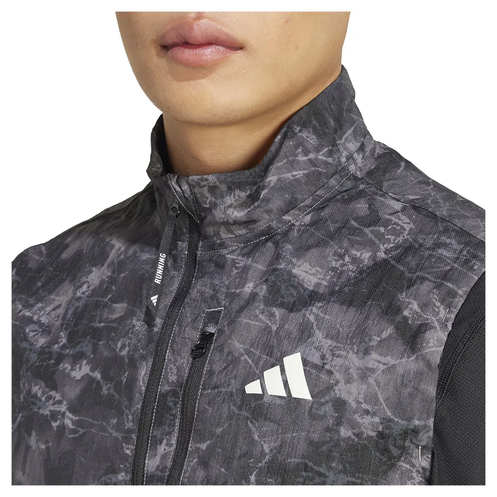 adidas Own The Run Spray Dye Vest female