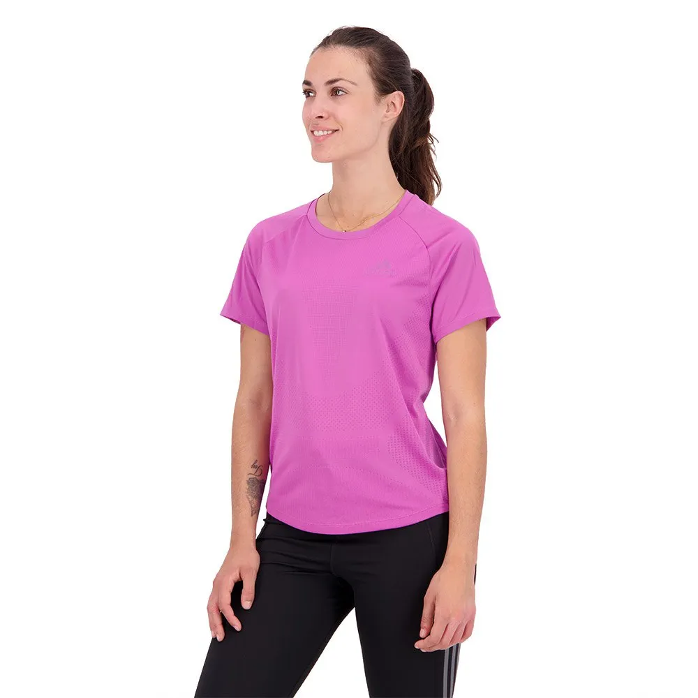 adidas Parley Adizero Kortarmet T-skjorte female