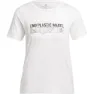 adidas Parley Run Fast Kortarmet T-skjorte female, White