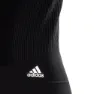 adidas Primeknit Kortarmet T-skjorte female, Black / dgh solid grey