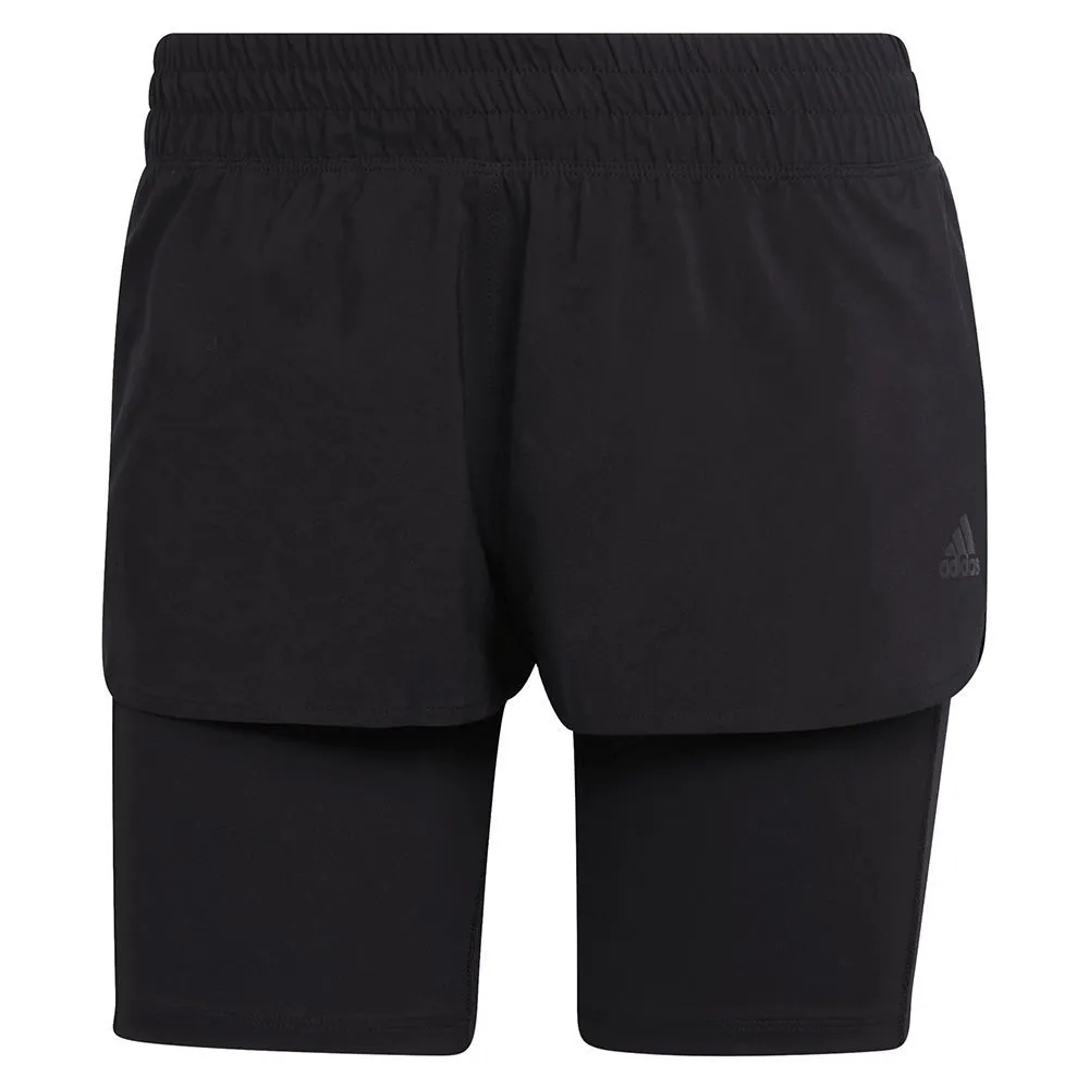 adidas Ri 3b 2-i-1 Shorts female, Black / black