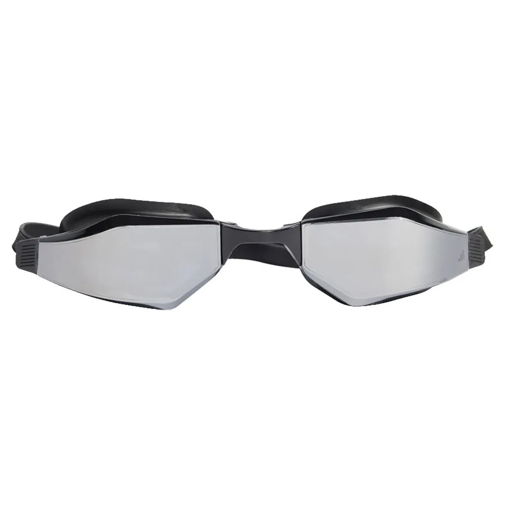 adidas Ripstream Speed Speil-svømmebriller unisex, Black / silver met / carbon, One Size