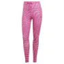 adidas Run Ess 7/8 Leggings female, Silver dawn / semi lucid fuchsia