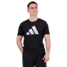 adidas Run Icons 3 Bar Kortarmet T-skjorte male