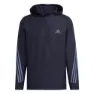 adidas Run Icons 3 Stripes Jakke male, Black