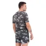 adidas Run Icons Aop Kortarmet T-skjorte male